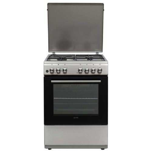 Kombinirani štedilnik VOX GTR 6315 IX, 3 x plin + 1 x elektrika, ventilacijska pečica (69 l)