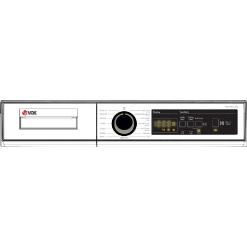 Kondenzacijski sušilni stroj VOX TDC-715G, G, 7 kg, 15 programov, bel