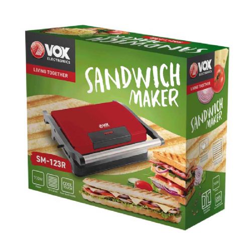 Opekač sendvičev VOX SM-123 R