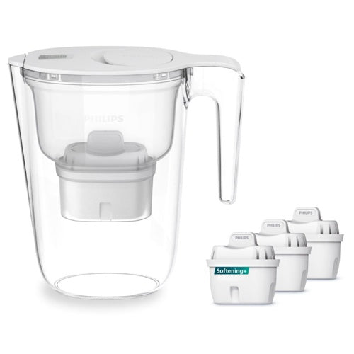 Philips AWP2943WHT3/31 Micro X Clen water filter jug with two additional filters
