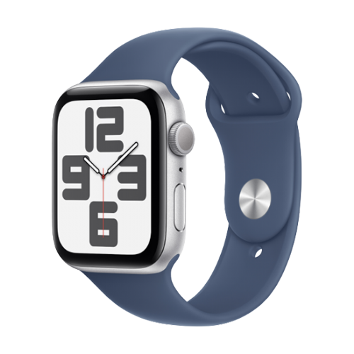 Pametna ura Apple Watch SE2 (2024) GPS 40mm Silver Aluminium Case with Sport Band M/L - Denim