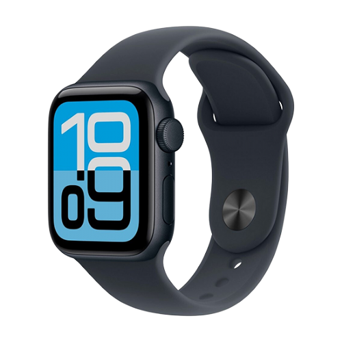 Pametna ura Apple Watch SE 3 (2025) GPS 44mm Midnight Aluminium Case with Sport Band M/L - Midnight