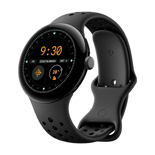 Pametna ura Google Pixel Watch 3 41mm LTE, AMOLED zaslon, GPS, merjenje srčnega utripa, Obsidian Black