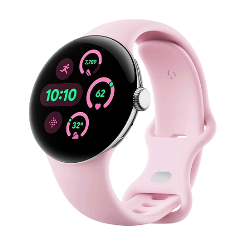 Pametna ura Google Pixel Watch 3 41mm LTE srebrno roza