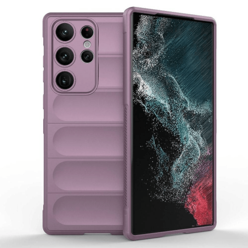 Wave silicone case for Xiaomi Redmi A1 - purple