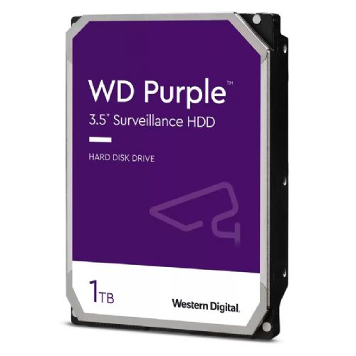 Vgradni HDD disk WD Purple 1TB 3,5" SATA3 64MB 5400rpm (WD11PURZ) trdi disk
