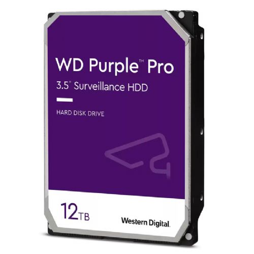 Vgradni HDD disk WD PURPLE PRO 12TB 3,5" SATA3 256MB 7200rpm (WD121PURP) trdi disk