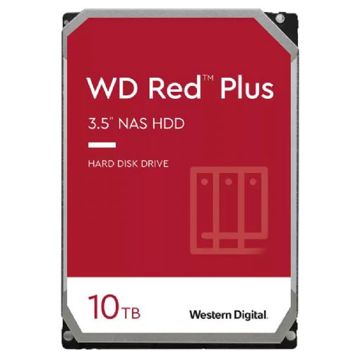 Vgradni HDD disk WD Red Plus NAS 10TB 3,5" SATA3 256MB (WD101EFBX)