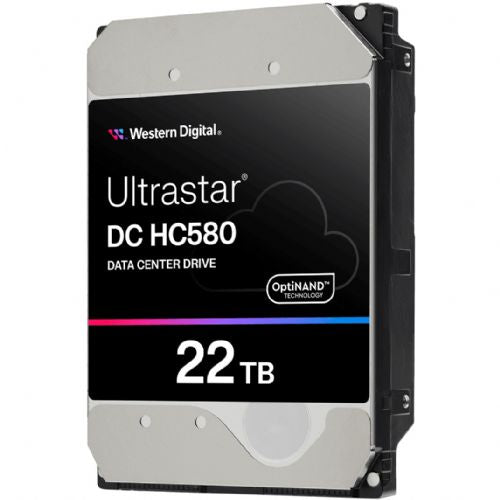 Vgradni HDD WESTERN DIGITAL ULTRASTAR DC HC580 8,89cm 3,5Zoll 26.1MM 22TB 512MB 7200RPM SAS ULTRA 512E SE P3 DC