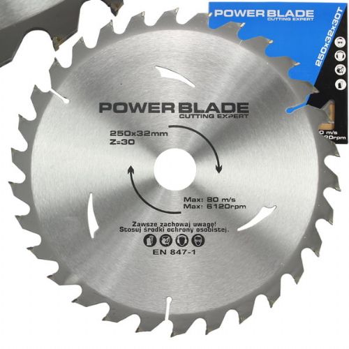 WIDIA cutting disc for wood - saw blade 30 teeth 250x32.0mm