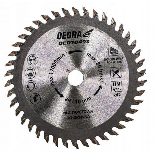 WIDIA cutting disc for wood - saw blade 42 teeth 89x10mm