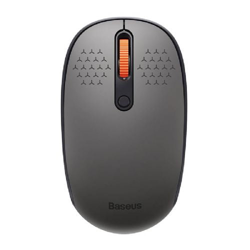Brezžična miška Baseus F01B Tri-mode 2.4G BT 5.0 1600 DPI (mlečno siva)