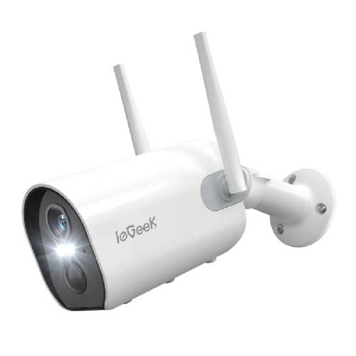 Brezžična WiFi zunanja kamera ieGeek ZS-GX2S bela 5200mAh