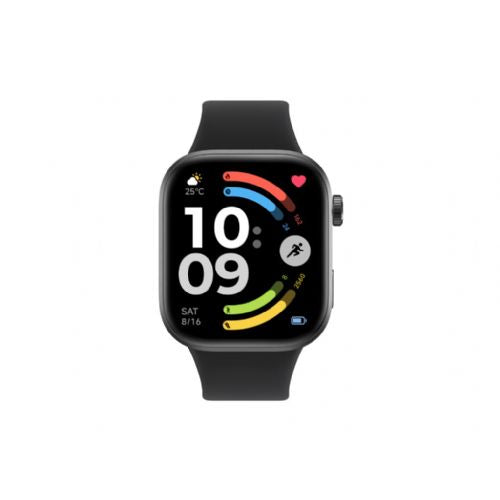 Xiaomi Redmi Watch 6 Smartwatch, 5.26 cm (2.07"), AMOLED, 60 Hz, GPS, Bluetooth 5.4, 5 ATM, up to 24 days of operation, obsidian black