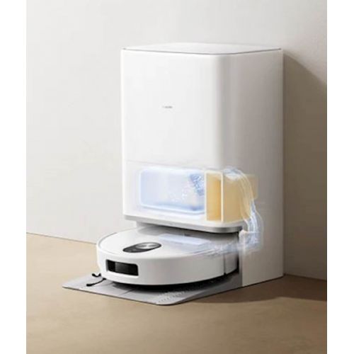 Robotski sesalnik Xiaomi Robot Vacuum 5 dToF navigacija, 20.000 Pa moč, samodejna čistilna postaja, mokro čiščenje, 140 min delovanja