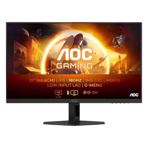 Monitor AOC 27G4XE 68,58 cm (27")  FHD 180Hz / 0.5ms MPRT / NVIDIA G-SYNC (črn) 27,0" / 1920x1080