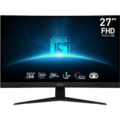 Monitor MSI G27C4 E3 / 27" / FHD / 180Hz / 1ms / ukrivljen / črn 27,0" / 1920x1080