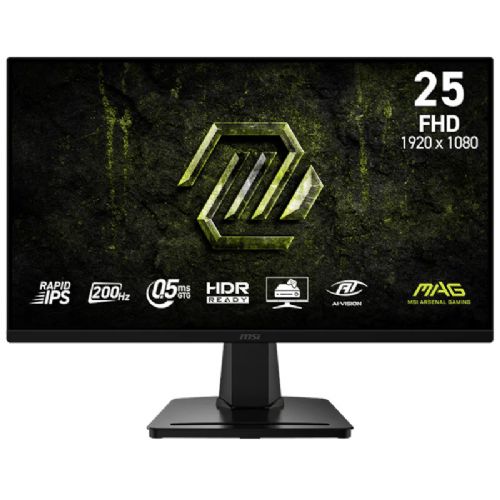 Monitor MSI MAG 256F E20 62.2 cm (24.5"), FHD 1920x1080, 200 Hz, 0.5 ms, HDR