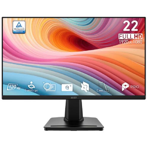 Monitor MSI PRO MP225 E12VL 54.6 cm (21.5"), 1920x1080, 120 Hz, Adaptive-Sync, VESA mount