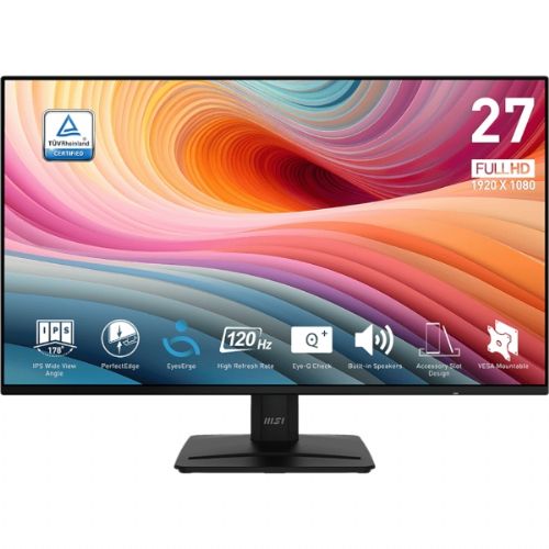 Monitor MSI PRO MP271A E2 68,5 cm (27") / FHD / IPS / 120Hz / 1ms (MPRT) / črn