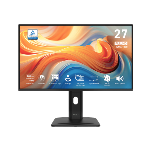 Monitor MSI PRO MP275PG E14 / 27" / FHD / IPS / 144Hz / 1ms (MPRT) / black 68.5 cm / 1920x1080