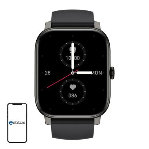 Zeblaze Btalk Pro Smartwatch Black - 1.91" TFT Display, Bluetooth Calls, 24/7 Health Monitoring, Up to 21 Days Battery Life, IP68 Water Resistance