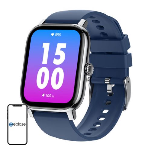 Zeblaze Btalk Pro Smartwatch 1.91" display, Bluetooth calls, IP68, 21 days battery life, silver