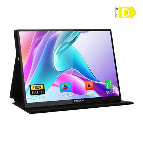 Zeuslap Z10T 10.5" IPS FHD+ Touch Monitor, 100% sRGB, 420 nits, Metal Case