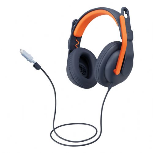 Slušalke Logitech Zone Learn - CLASSIC BLUE - WW-9006