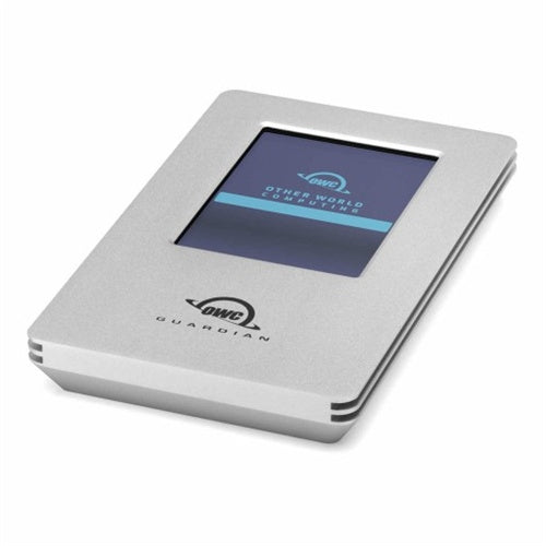 Zunanji SSD disk OWC Guardian 2 TB, USB-C 3.2 Gen 2, 1000 MB/s, Realtek RTL9210B, barvni zaslon na dotik