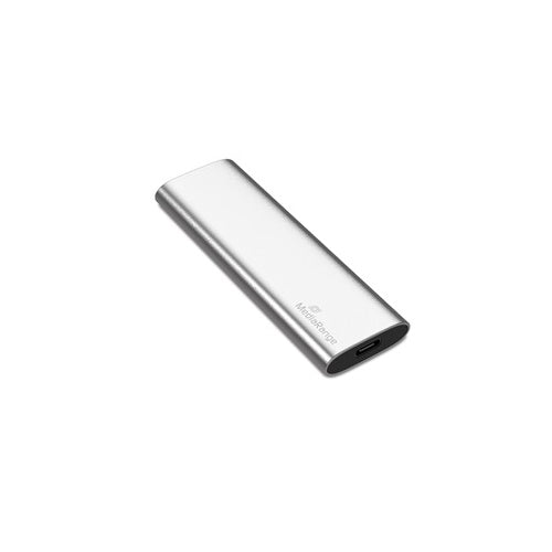 Zunanji SSD disk MediaRange 480 GB, USB-C 3.2, 10 Gbit/s, srebrna