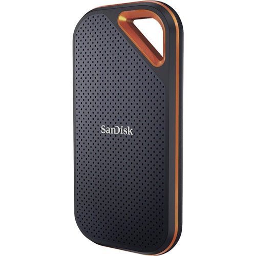 Zunanji SSD disk SanDisk Portable V2 4TB, USB-C 3.2, 10Gbit/s,črna/oranžna