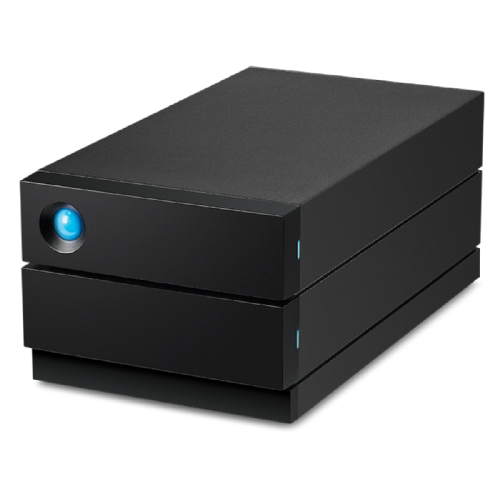 Zunanji HDD LaCie 2big RAID 28 GB (črn, USB-C 3.2 (10 Gbit/s))
