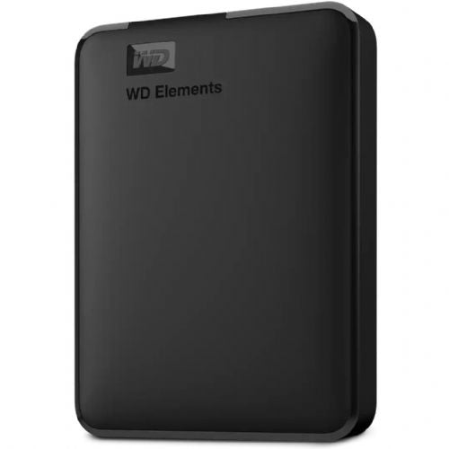 Zunanji HDD Western Digital Elements Portable 6 TB  (črn, Micro USB-B 3.2 Gen 1 (5 Gbit/s))