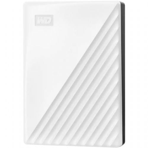 Zunanji HDD Western Digital My Passport 6TB (bel, Micro USB-B 3.2 Gen 1)