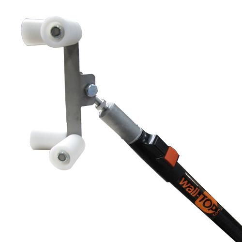 External corner roller + telescopic pole